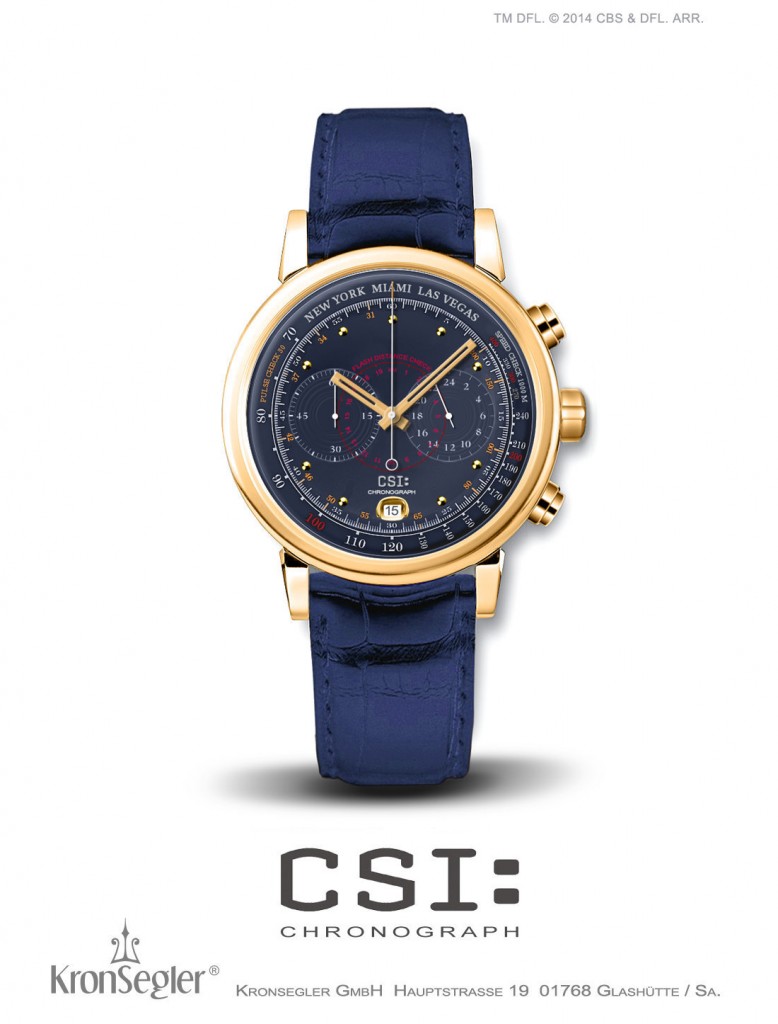 Foto Uhr für CSI-Fans